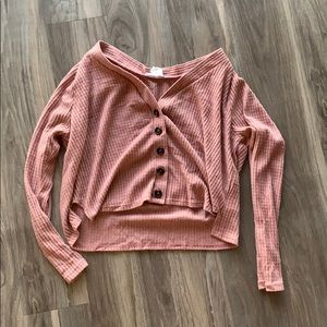 Long Sleeve Button Down Top from Sadie and Sage